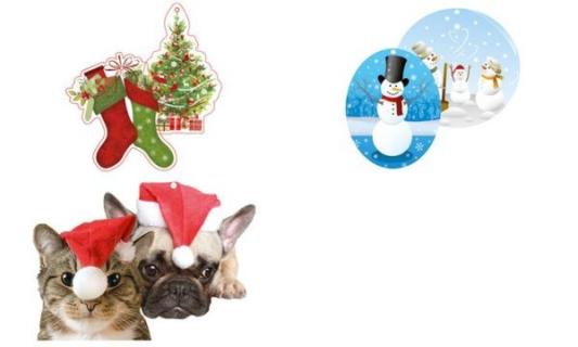 SUSY CARD 3D Anhängerkarten Weihnac hten X-mas (11427804)