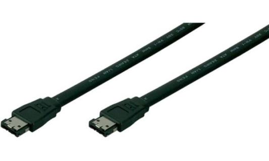LogiLink eSATA Anschlusskabel, Stec ker - Stecker, 0,75 m (11114796)
