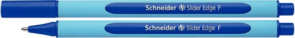 Kugelschreiber Slider Edge XB blau, Visco Glide