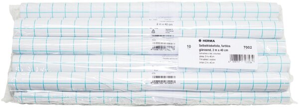 Schutzfolie selbstklebend 2mx40cm farblos glänzend