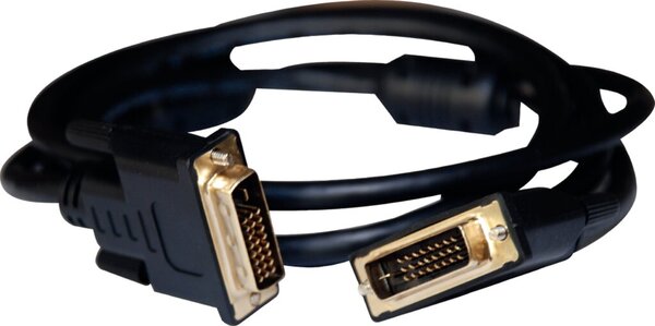 DVI Dual Link Kabel, 1,5m, schwarz 