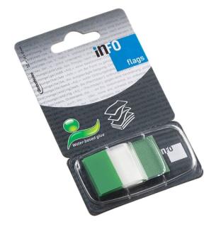 Index Haftstreifen,Grün, 25,4 mm 50 Heftstreifen