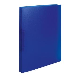 Ringbuch A4 PP transluzent dkl.blau 