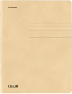 Dreiklappenmappe/Aktenmappe Manilakarton (RC) 320g/qm