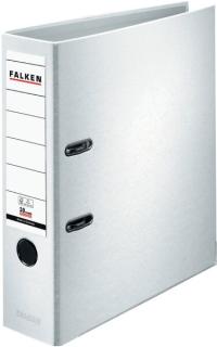 Ordner PP-Color A4 80mm weiß mit Einsteckschild