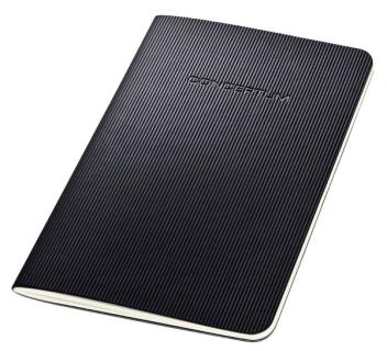 sigel Notizheft Conceptum, DIN A6, kariert, schwarz