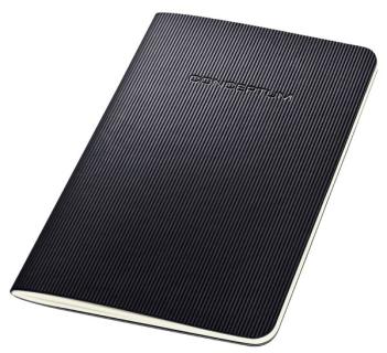 sigel Notizheft Conceptum, DIN A6, liniert, schwarz