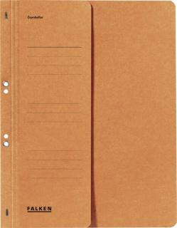 Ösenhefter, orange, DIN A4, 250g/qm Manila-RC-Karton, 1/2 Vorderdeckel,