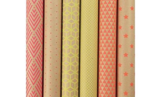 Clairefontaine Geschenkpapier Geom etrisch, auf Rolle (87001019)