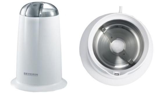 SEVERIN Kaffeemühle KM 3868, 140 Wa tt, weiß / grau (96270104)