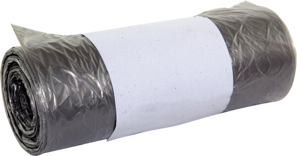 Müllsäcke 30l ca.50x60cm, grau 50 Stück #04790151 ca. 5,5my