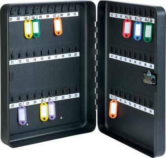 Schlüsselkasten für 60 Schlüssel, mit Zahlenschloss, anthrazit