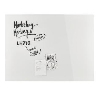 Design-Glasboards, magnetisch 1200x900 mm, brillant-weiß