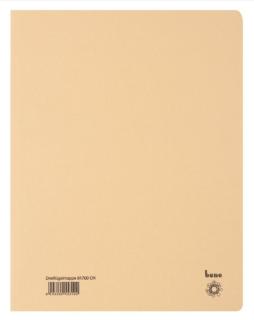 Dreiflügelmappe, A4, 250g/m2, chamois