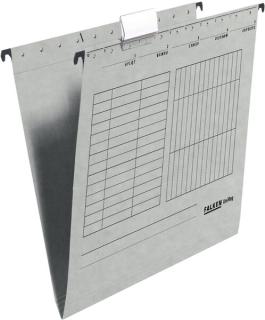 Hängemappe UniReg, grau 230g/m²-Kraftkarton, seitlich offen