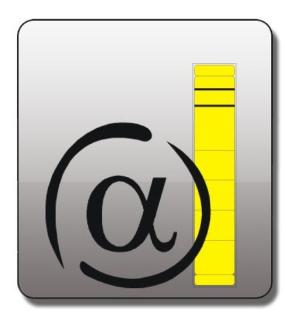 Rückenschild kurz/schmal selbstklebend, Farbe gelb