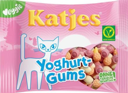 Katjes Yoghurt-Gums 175g Softes Joghurt-Fruchtgummi,6-fach
