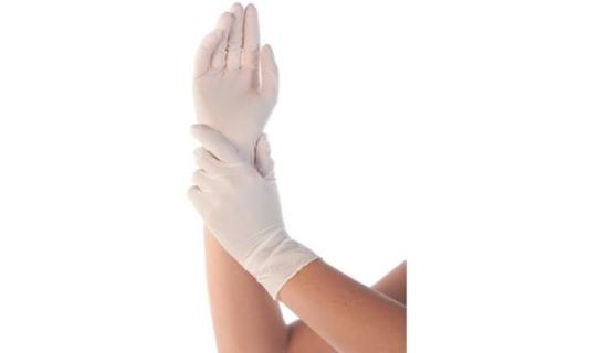 franz mensch Nitril-Handschuh SAFE LIGHT HYGONORM, XS,weiß (6495009)