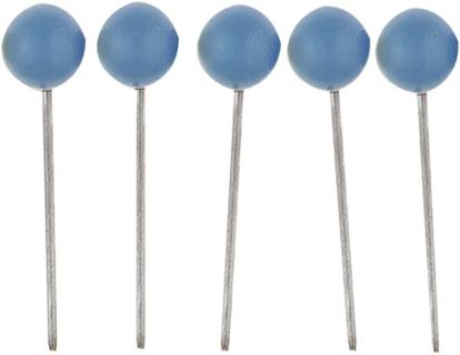 Markierungs-/Rundkopf-/Landkartennadel Kopfd.5mmx16mm hellblau