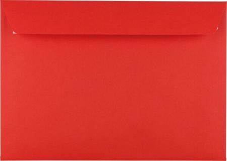 Briefumschlag C4 HK 120g intensiv-rot 324x229mm