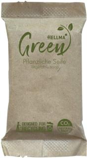 Green pflanzliche Seife HELLMA 12g Seife zur Hautreinigung von Händen