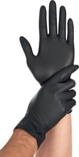 Nitrilhandschuhe Safe Light puderfrei Gr. 6 / XS, schwarz