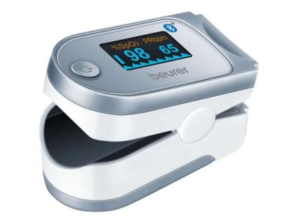 Beurer PO 60 Pulsmessgerät silber/weiß
