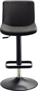 Bar/Tresenhocker 1235G Gestell schwarz schwarzgrau gepolsterte Sitzschale