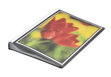 Präsentations-Sichtbuch, 50 Hüllen schwarz 310 x 240 x 27 mm (HxBxT)