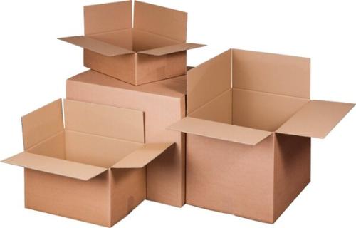 Versandkarton 2-wellig, braun, Innenmaß: 585x385x375mm