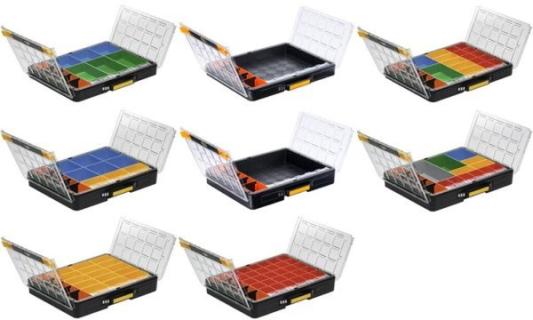 allit Profi-Kleinteilekoffer EuroPl us Pro S 44L-8, schwarz (71510200)