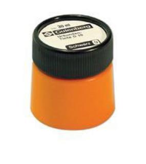 Urkundentinte, 30ml, schwarz 