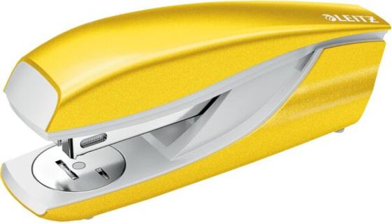 Heftgerät 5502 WOW gelb Heftleistung: 30 Blatt, Metall