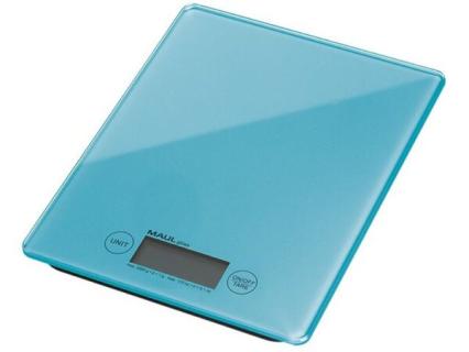 Waage MAULgloss 5kg hellblau Briefwaage Teilung 1g