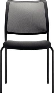 Besucherstuhl mit Netz-Rückenlehne, 