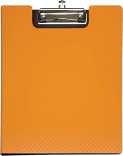 Klemmbrett MAULflexx, A4, orange, aus biegsamem 2-Schicht-Polypropylen