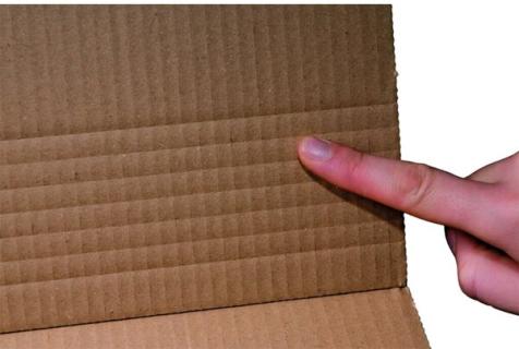 Universalverpackung A3 braun, haftklebend, Aufreißfaden,