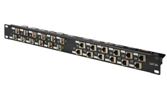 DIGITUS 19 Modular Patch Panel Lee rpanel, 24 Port (11005521)