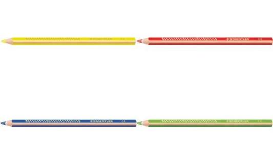 STAEDTLER Dreikant-Buntstift Noris, dreieckig, gelb (5655204)