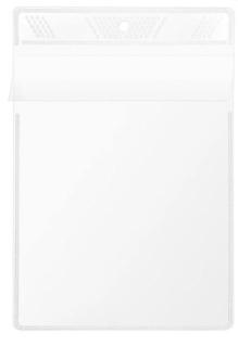 Sichttaschen A6 hoch Innenmaß:120x155 mm