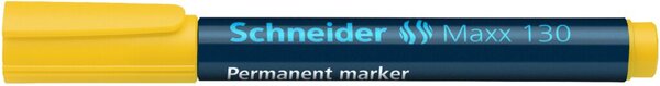 Schneider Permanentmarker Maxx 130 Rundspitze 1-3mm, gelb