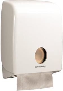 Handtuchspender Aquarius, Standard, weiß, Kunststoff