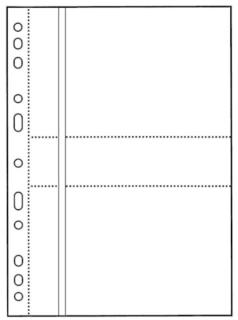 Fotohuellen 13x18quer,5er Pack 