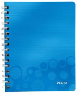 Collegeblock WOW A5 PP-Einband liniert, blau metallic