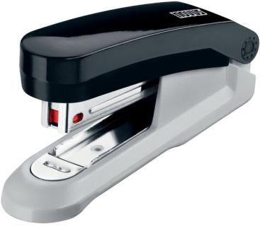 Heftgerät E15 schwarz/grau Heftleistung: 15Blatt, Klammer No.10