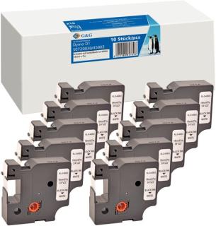 Schriftband Vorteilspack, 19 mm x 7 m, kompatibel zu 45803/S0720830,