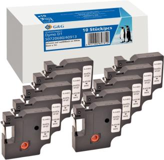 Schriftband Vorteilspack, 9 mm x 4 m, kompatibel zu 40913/S0720680,