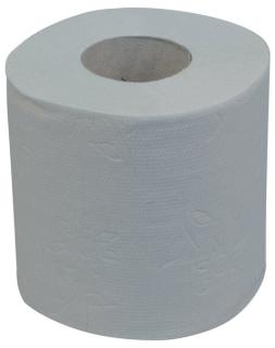 Toilettenpapier Katrin Toilet 250 3-lg, 250 Blatt / Rolle, naturweiß