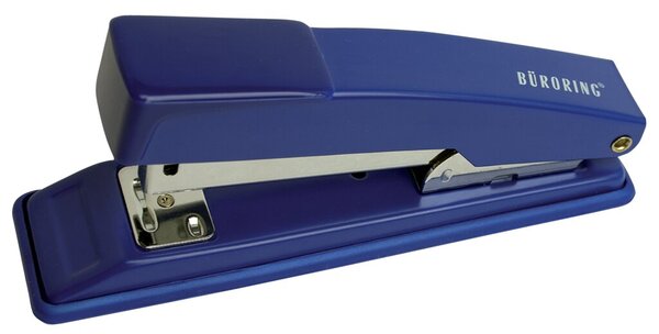 Büroring Heftmaschine blau Heftleistung: 20Blatt, Klammern 24/6