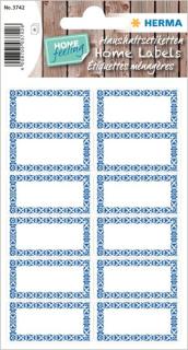 Schmucketikett Neutral 4Bl 1Pack